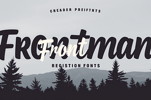 FREE FONT Frontman Script Font