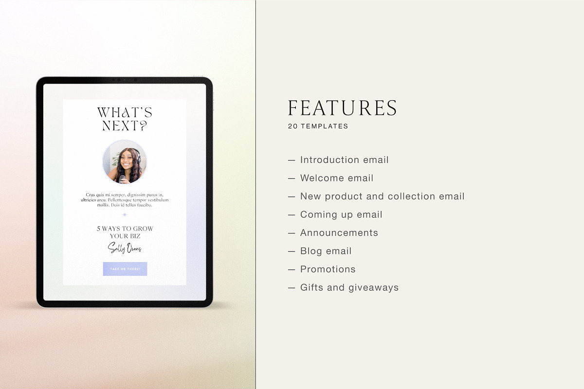 The Email Newsletter Canva Template, an Email Template by Cuoco (Photo 2 of 12)