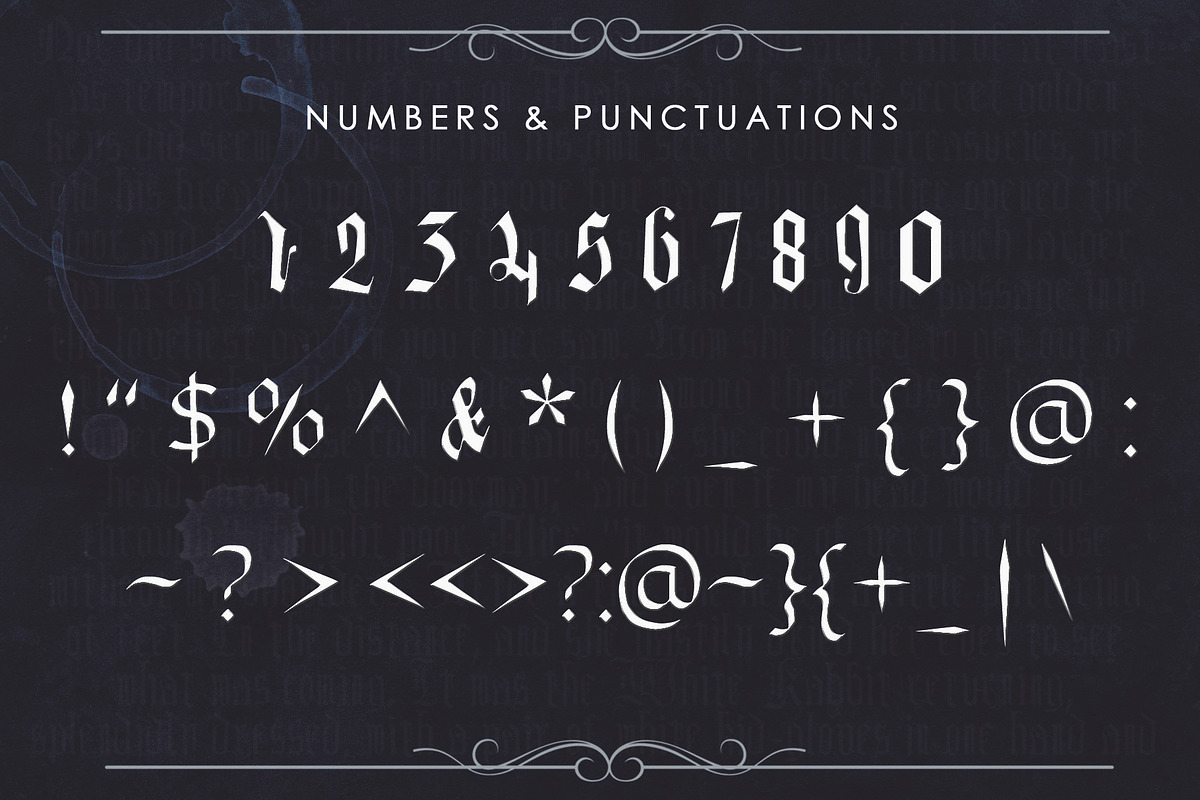 DEIMOS, a Blackletter Typeface preview 4
