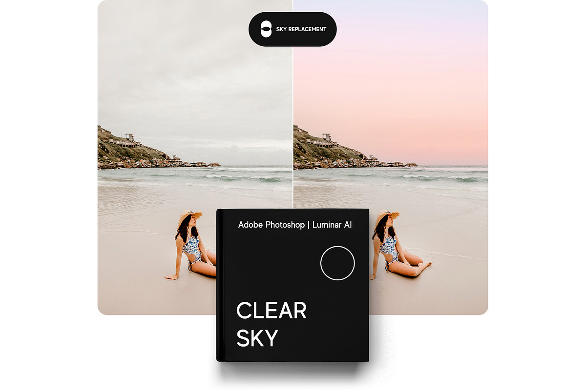 Sky Replacement Bundle for Photoshop, a Preset Add-On by Pix Cafe (Photo 4 of 42)
