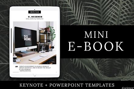 MINI EBOOK TEMPLATE | COLLAB. NO.4, a Magazine Template by Template Monkey @dscience