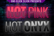 Glossy Rave Styles for Photoshop, a Layer Style Add-On by One-Click Slick (Thumbnail 3 of 5)
