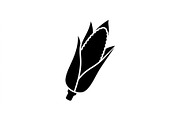 Fresh Corn Cob Silhouette Set, an Object Graphic by Designs_River (Thumbnail 2 of 3)