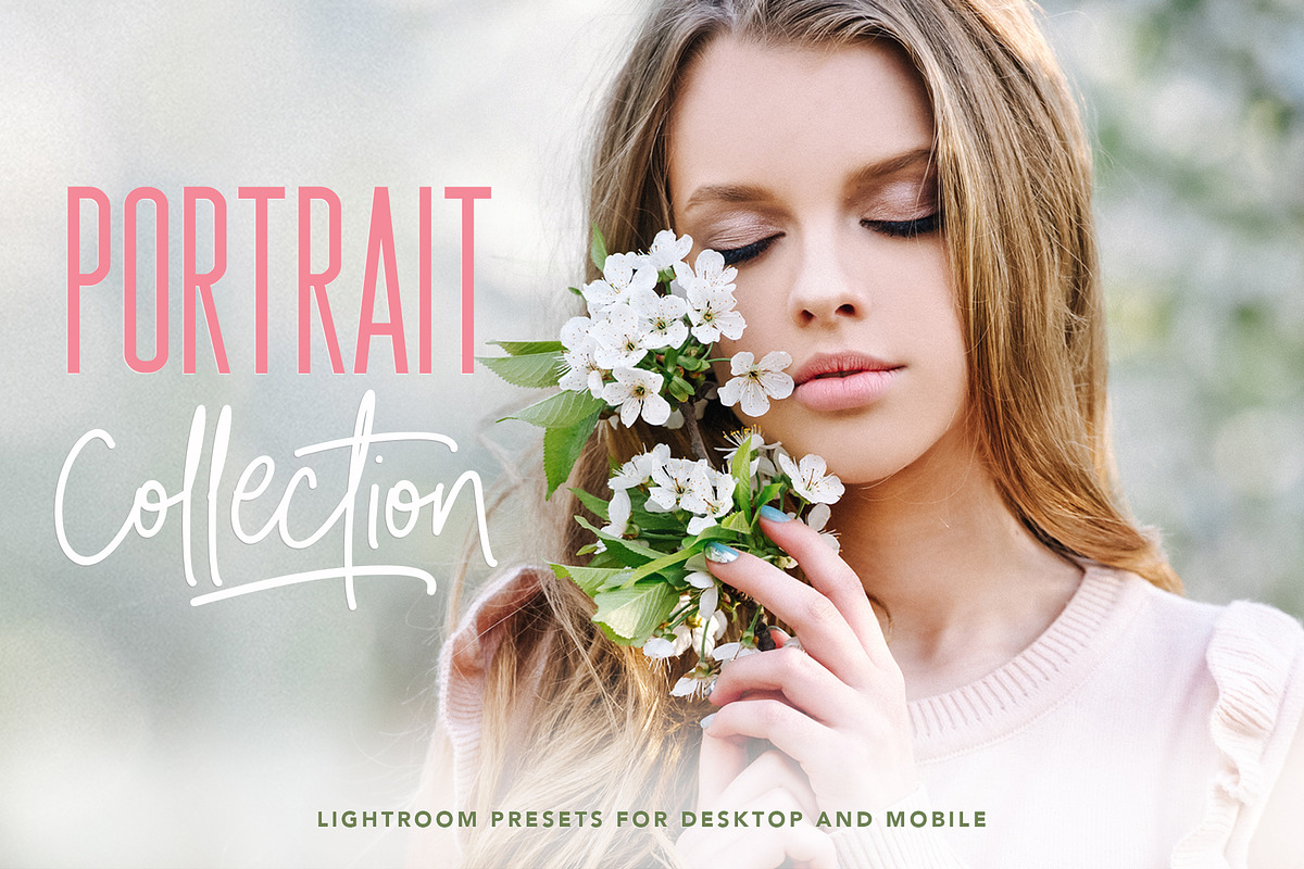 Portrait Lightroom Presets + mobile, an Action Add-On by BeArt-Presets (Photo 2 of 15)