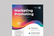 Corporate Flyer with Modern Style, a Flyer Template by MightyDesign (Thumbnail 4 of 8)