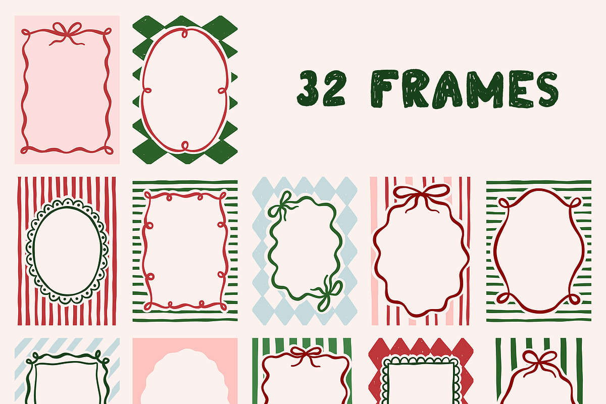 Vintage Whimsical Christmas Posters, an Object Graphic by ArtFM (Photo 10 of 14)