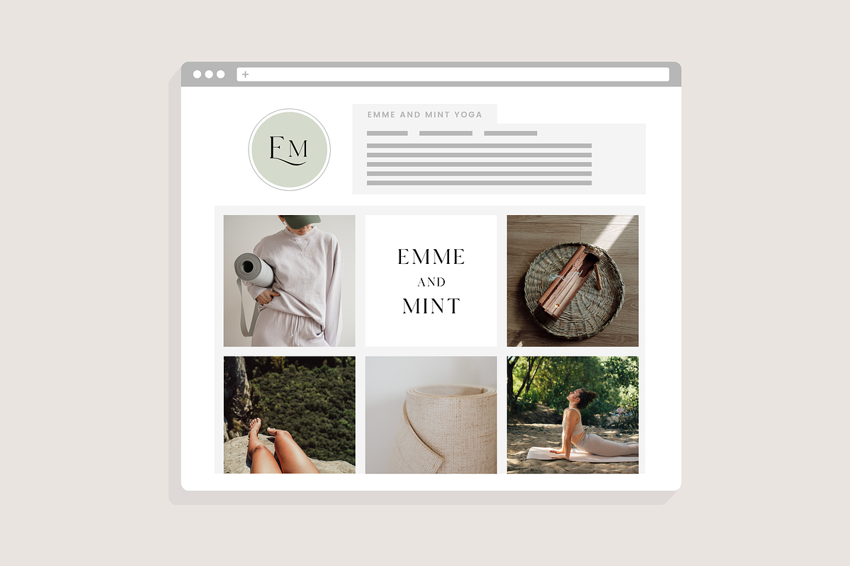 Yoga Logo Kit | Canva, a Branding & Logo Template by Erin Cassidy (Photo 5 of 10)