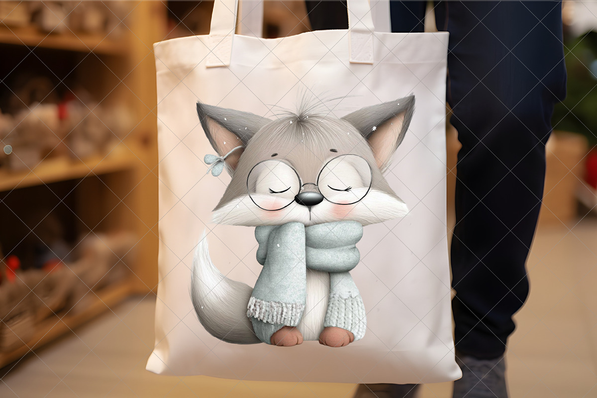 Watercolor Nursery Animals Clipart, an Illustration by SinaCreation (Photo 5 of 7)