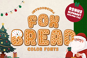 Fox Bread Color Fonts, a Symbol Font by Fox7 By Rattana (Thumbnail 1 of 8)