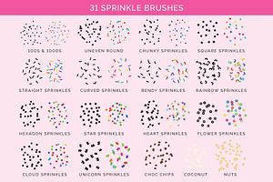 Sprinkles Brush Set For Procreate