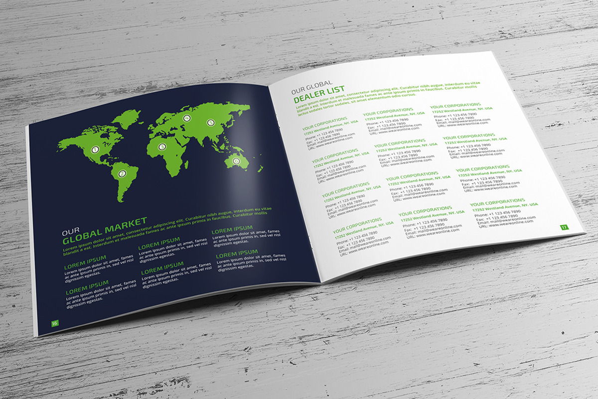 Renewable Energy Square Brochure, a Brochure Template by design_pick (Photo 10 of 13)
