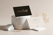 Gold Foil Business Card Mockup PSD, a Mockup by Julia Anderi - Studio (Thumbnail 2 of 3)