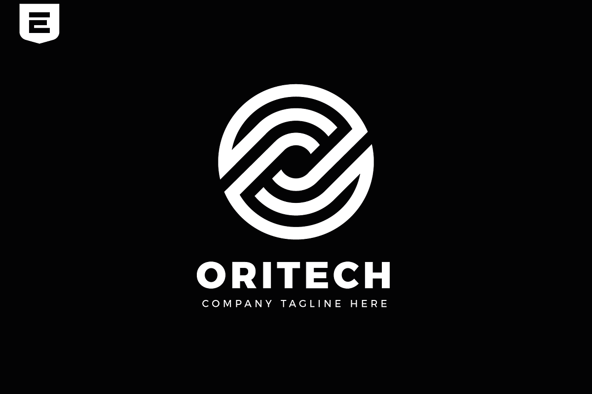 Oritech Letter O Logo, a Branding & Logo Template by ehaezer (Photo 4 of 4)