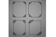 Set of decorative frames, a Pattern Graphic by RODINA (Thumbnail 1 of 3)