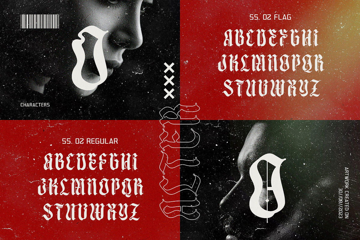 Metal Soup Blackletter Typeface, a Blackletter Font by alit design (Photo 9 of 20)