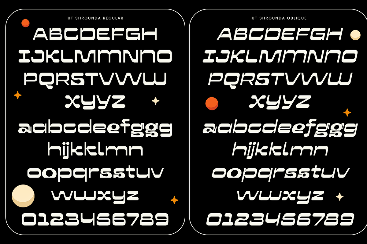 UT Shrounda - Reverse Contrast Font, a Sans Serif Font by Universitype (Photo 6 of 12)