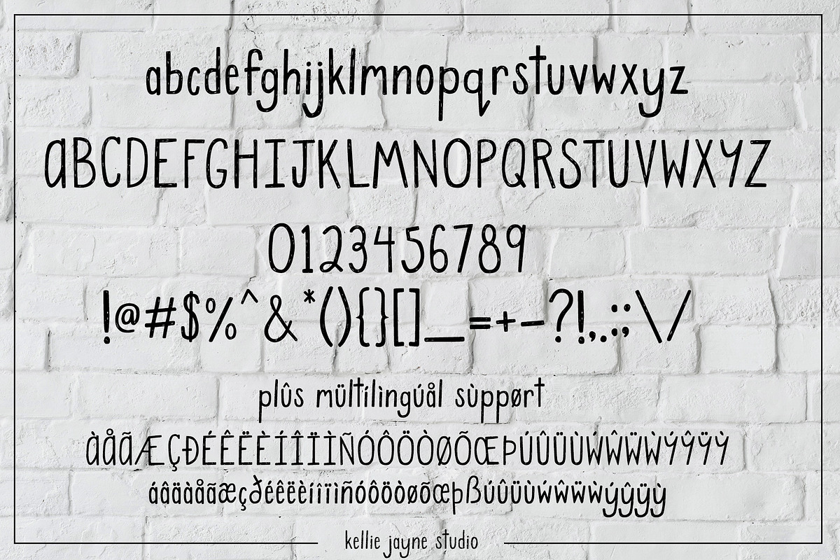 Whimsical Handwritten Font Bundle, a Handwritten Font by Kellie Jayne Studio (Photo 29 of 30)