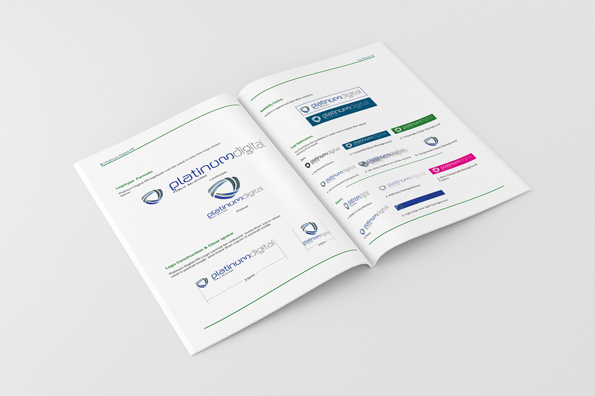 Brand Identity Guide Template, a Brochure Template by Machel Design (Photo 4 of 4)