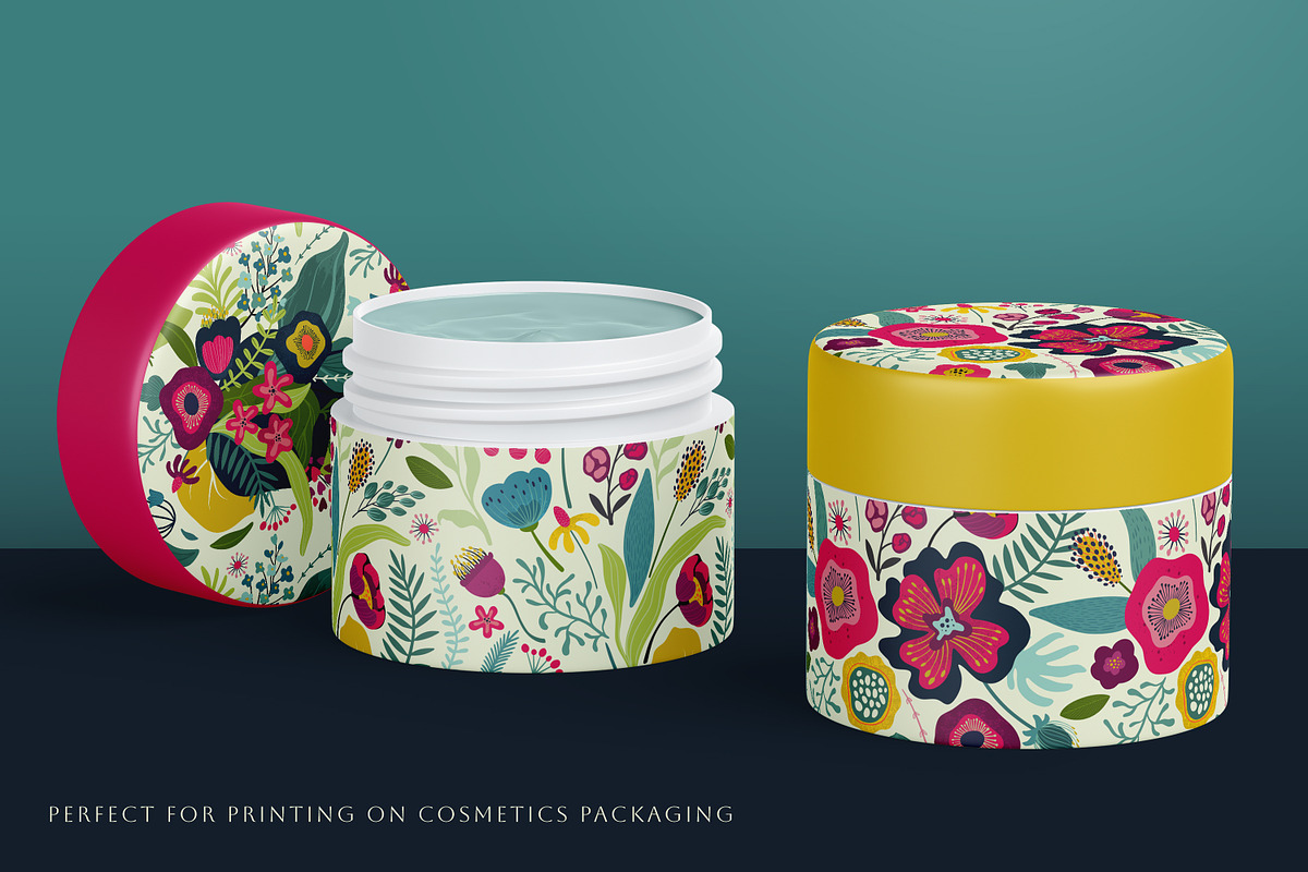 Bright Blossom Vector Collection, a Pattern Graphic by Molly art (Photo 10 of 14)