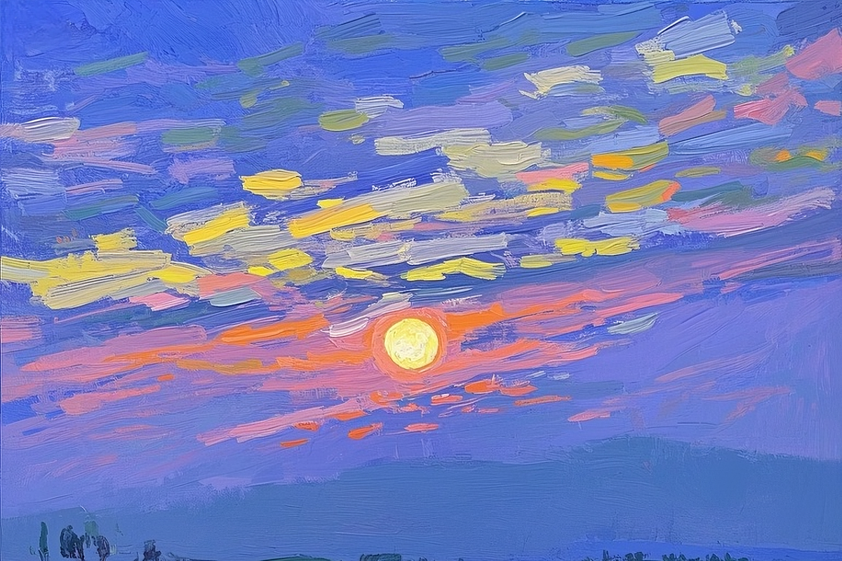 At sunrise, an Illustration by TesMarteaux (Photo 1 of 4)