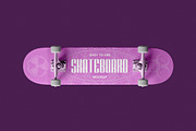 Skateboard Mockup with Wheels, a Product Mockup by Design Squad (Thumbnail 2 of 4)