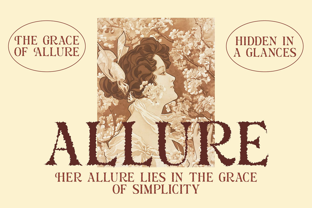 Risbeg Rough, a Serif Font by Craft Supply Co. (Photo 6 of 8)
