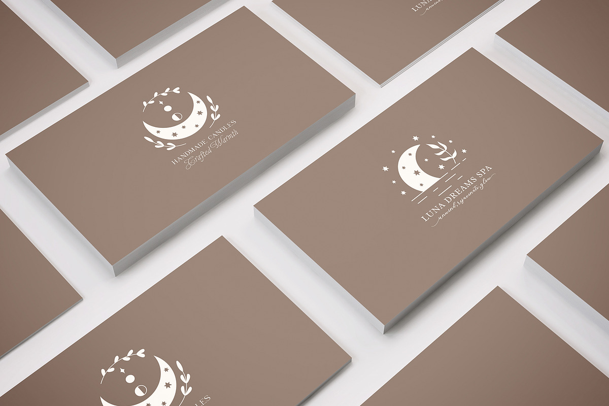 ONLY MOON SET, a Branding & Logo Template by Luna Dreams (Photo 5 of 7)