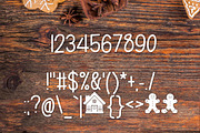 Gingerbread a Tasty Font, a Font by Kitaleigh (Thumbnail 3 of 3)