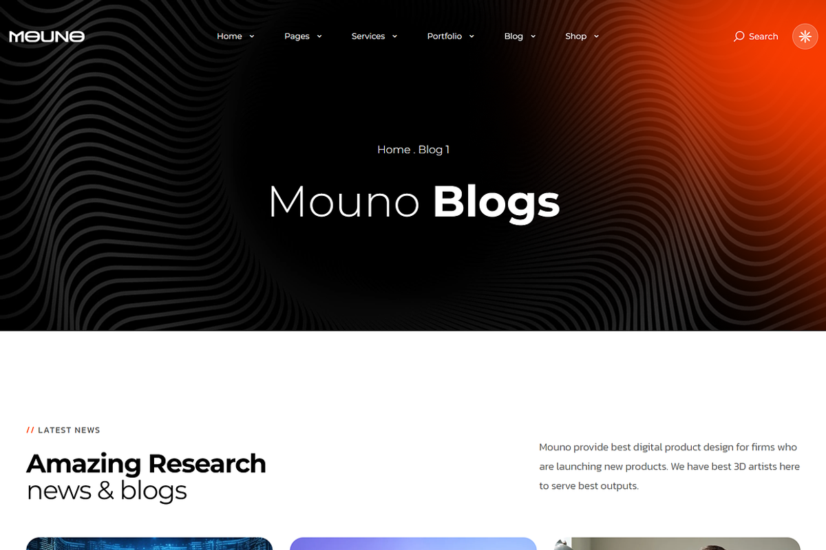 Creative Digital Agency WordPress, a WordPress Template by MasterDesigns (Photo 8 of 11)