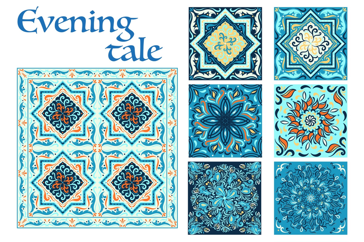70 Tile Patterns, a Pattern Graphic by Irina Skaska (Photo 14 of 17)
