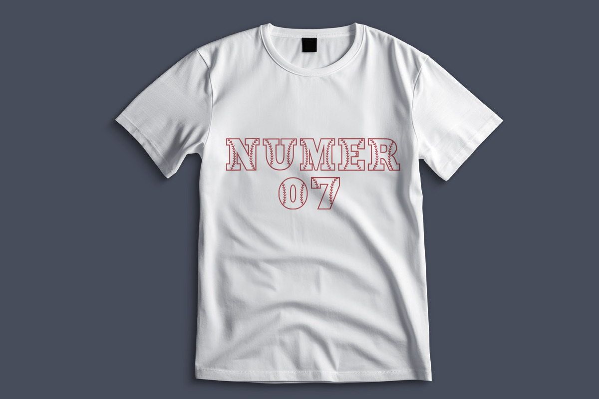 Baseball Season Font, a Font by Actual Pixel (Photo 5 of 6)