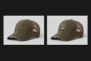 Trucker Embroidery Cap Mockup, a Hat Mockup by studiogstock (Thumbnail 2 of 2)