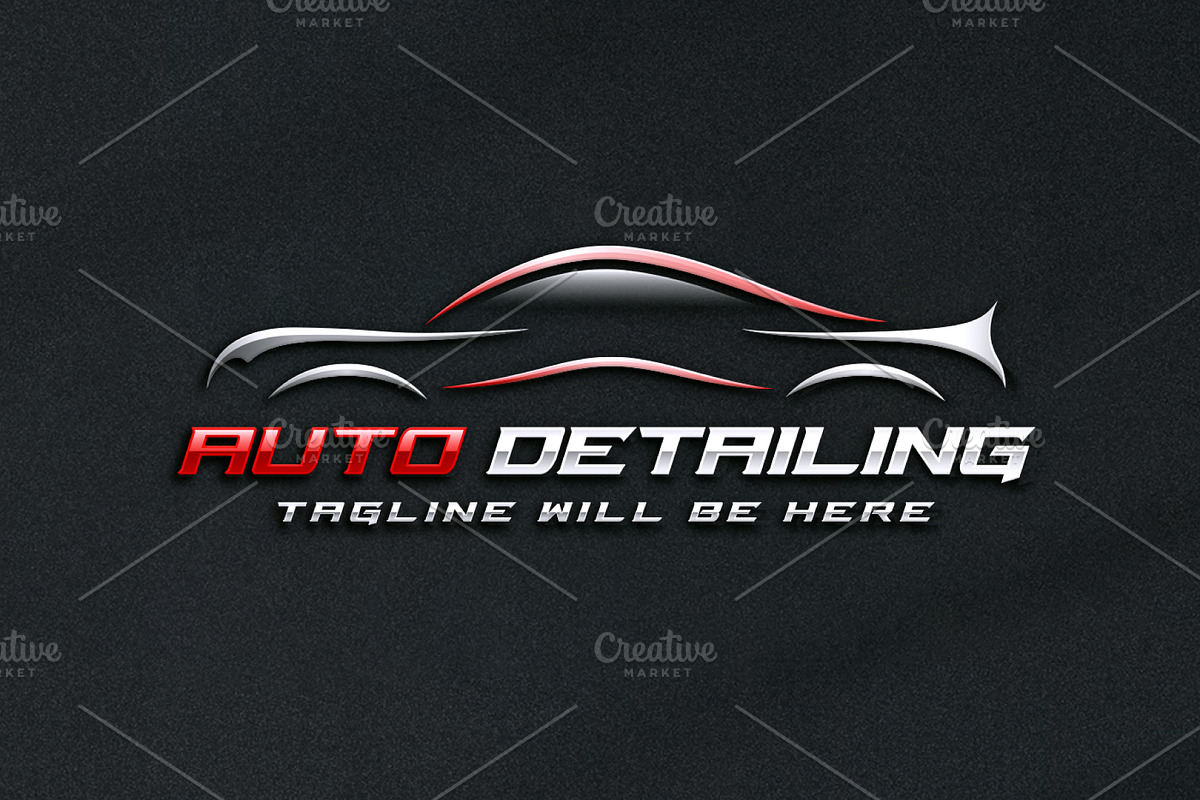 Auto Detailing Logo, Automotive Logo, a Branding & Logo Template by Nahid Hasan Nilim (Photo 4 of 7)