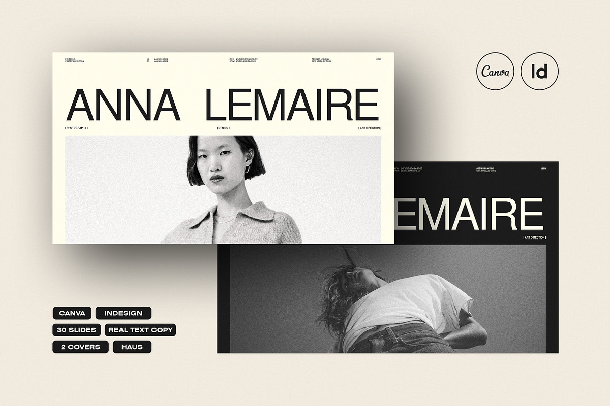 HAUS | Portfolio, a Presentation Template by Studio Standard (Photo 1 of 13)