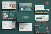 Sports Training PowerPoint, a Presentation Template by Pixslides (Thumbnail 1 of 3)