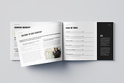 HR Employee Handbook Landscape, a Brochure Template by Pixelpick (Thumbnail 2 of 9)