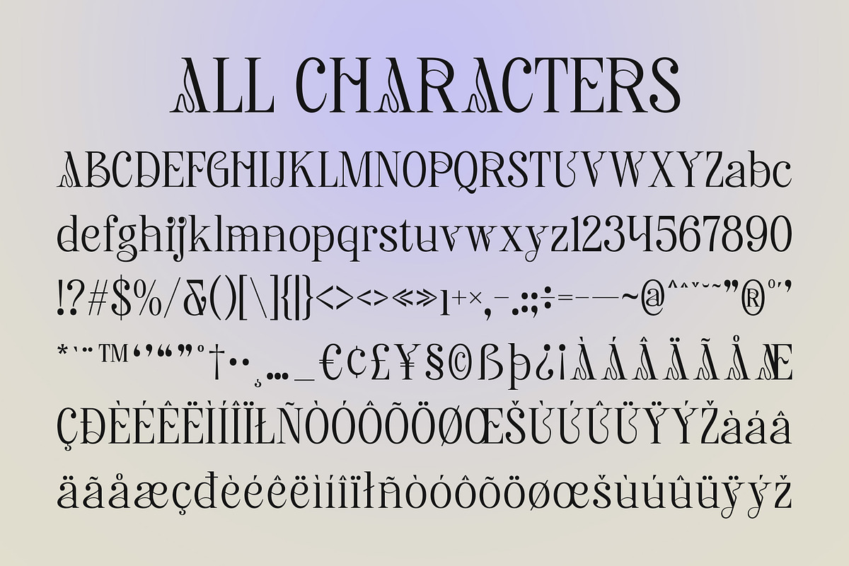 CS Arnade – Aesthetic Font, a Serif Font by Craft Supply Co. (Photo 8 of 8)