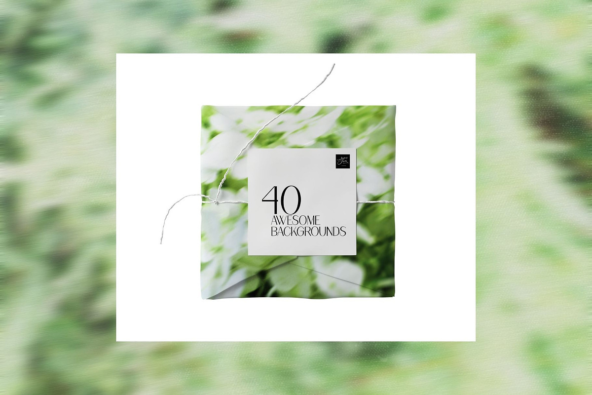 Floral Blurred Backgrounds, a Background Graphic by PaperJamLab (Photo 12 of 13)