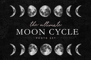 Moon Cycle Photo Set