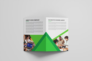 Abstract Annual Report Brochure