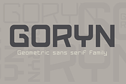 Goryn font family, a Sans Serif Font by vlad.berla (Thumbnail 1 of 7)