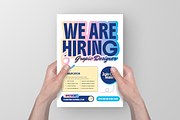 Job Hiring Graphic Designer Flyer, a Flyer Template by Annora Studio (Thumbnail 3 of 6)