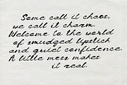 Dirty Luxe: Inky Messy Script Font, a Script Font by AnMark (Thumbnail 4 of 12)