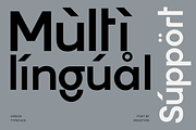 Vireon - Geometric Logo Font, a Sans Serif Font by Pekotype (Thumbnail 5 of 15)