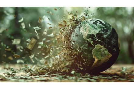 The world economy will be affected, a Business Photo by ZinetroN