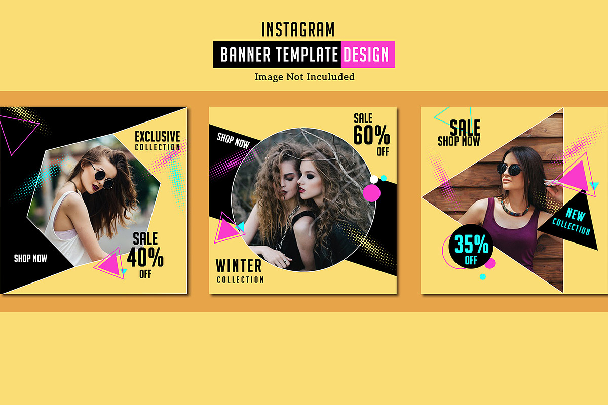 Instagram Promotional Post Template, a Social Media Template by Template Shop (Photo 4 of 4)