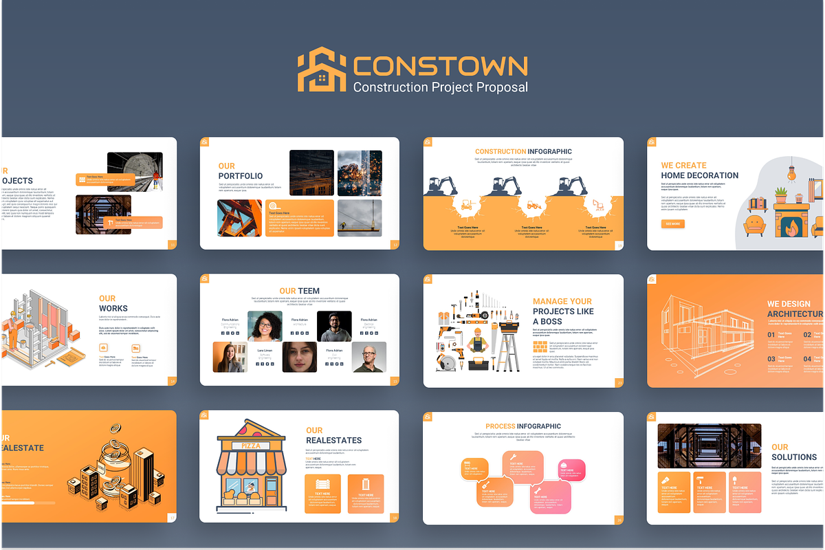 Constown – Construction Project PPTX, a Presentation Template by Premast (Photo 3 of 8)