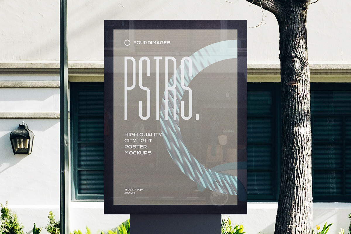 Poster outdoor indoor mockup bundle, an Advertising Mockup by FoundImages (Photo 63 of 64)