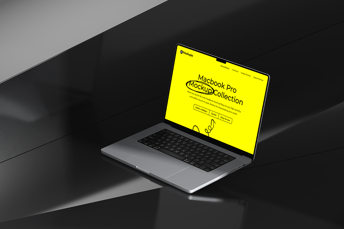 MacBook Pro Mockup, a Mac Mockup by Mockupia (Photo 5 of 9)
