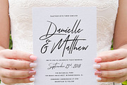 Typography brush script invitations, an Invitation Template by Inkpower (Thumbnail 3 of 7)